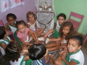 Kindergruppe in Balsas